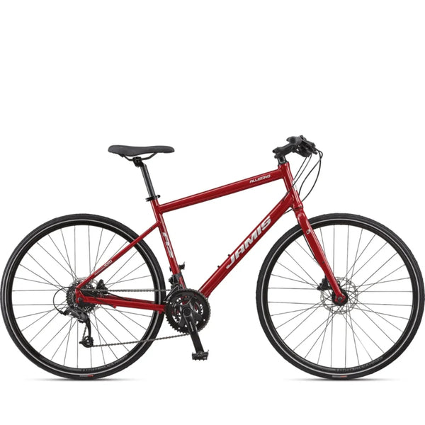 Jamis Allegro A2 Garnet Red Hybrid Bike